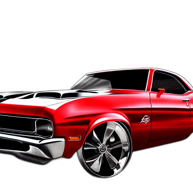 car, weapon, photorealistic, 3d render transparent PNG cut-out