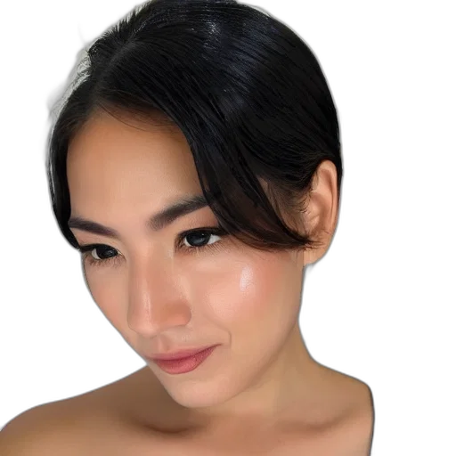 face, staff, crown, hair transparent PNG cut-out