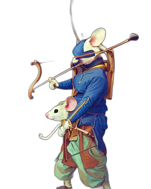 staff, weapon, jacket, mask transparent PNG cut-out