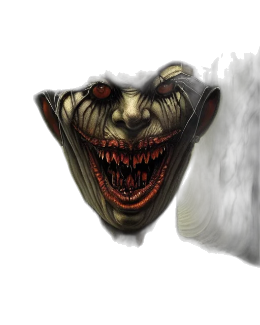 mask, face, creature, dragon transparent PNG cut-out