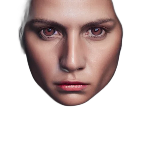 face, mask, crown, jewelry transparent PNG cut-out