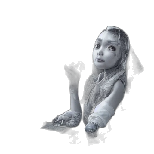 dress, robot, creature, face transparent PNG cut-out