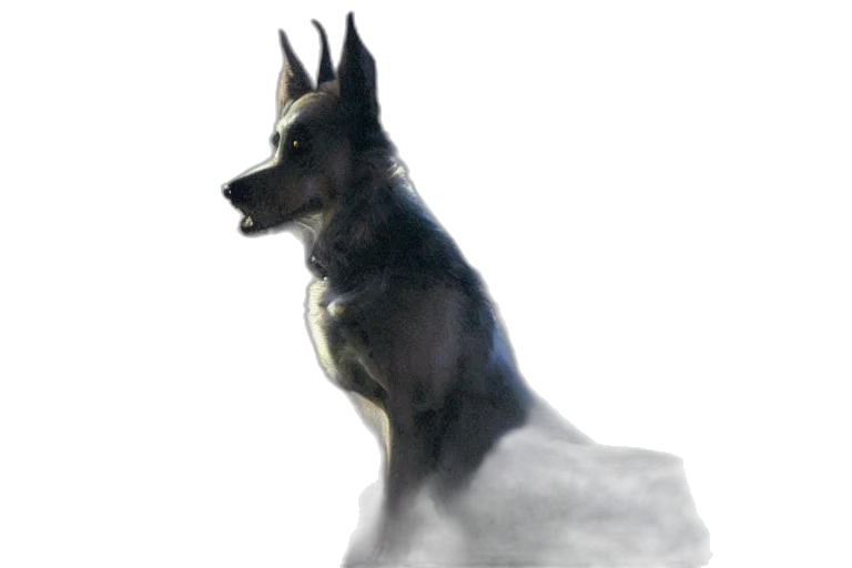 animal, creature, staff, dragon transparent PNG cut-out