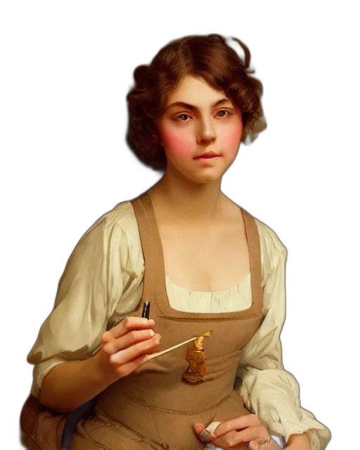 jewelry, staff, dress, face transparent PNG cut-out