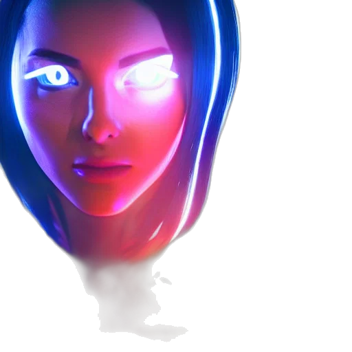 robot, face, mask, creature transparent PNG cut-out