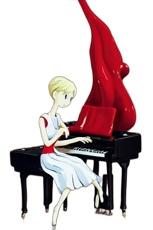 dress, cartoon, concept art, photorealistic transparent PNG cut-out