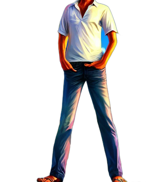 staff, robot, jacket, concept art transparent PNG cut-out