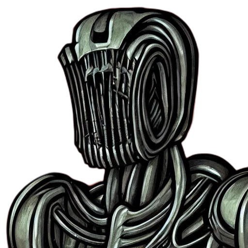 robot, mask, creature, face transparent PNG cut-out
