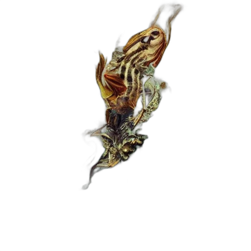 dragon, staff, jewelry, creature transparent PNG cut-out
