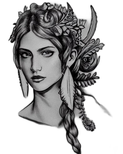 crown, face, jewelry, fantasy art transparent PNG cut-out