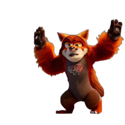 animal, staff, jacket, creature transparent PNG cut-out