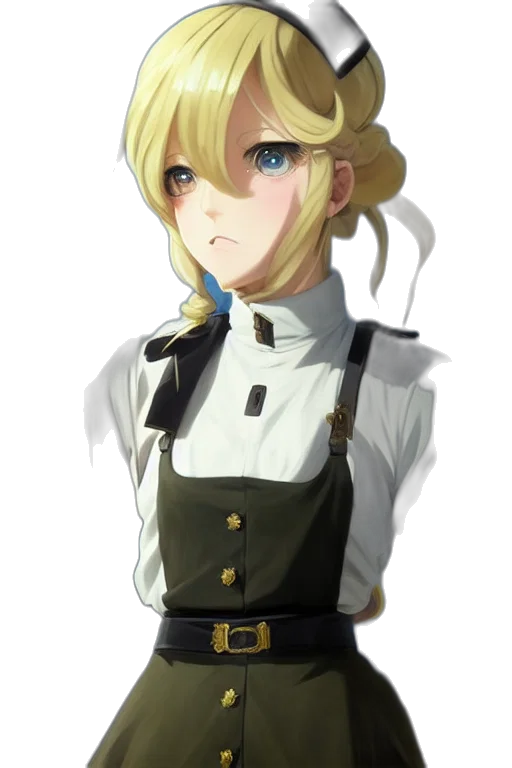 staff, face, crown, dress transparent PNG cut-out