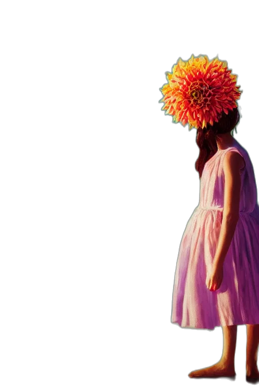 dress, flower, crown, hat transparent PNG cut-out