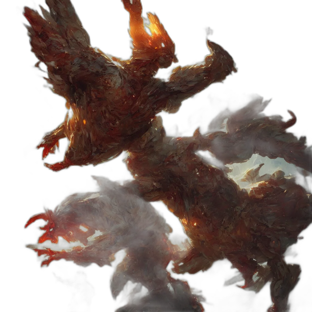 dragon, creature, animal, concept art transparent PNG cut-out