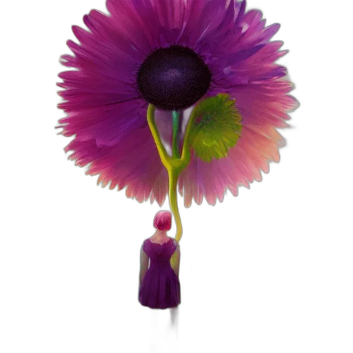 flower, staff, umbrella, jewelry transparent PNG cut-out