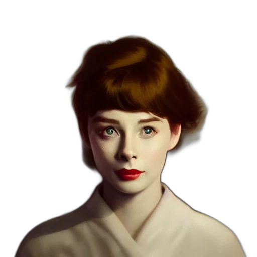 face, staff, hair, dress transparent PNG cut-out