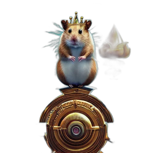 crown, animal, staff, weapon transparent PNG cut-out