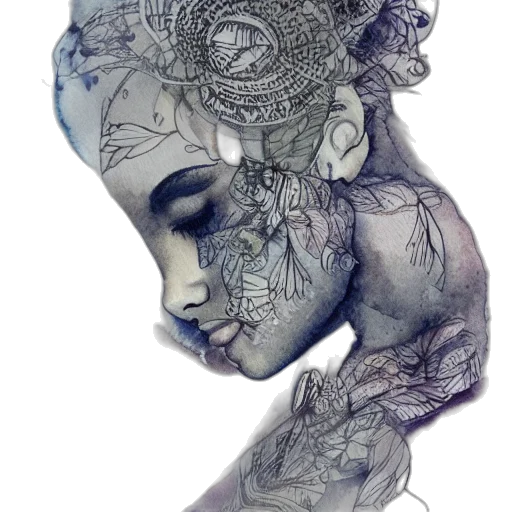 mask, face, crown, jewelry transparent PNG cut-out