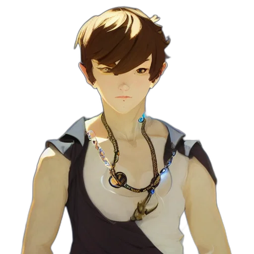 jewelry, staff, crown, fantasy art transparent PNG cut-out