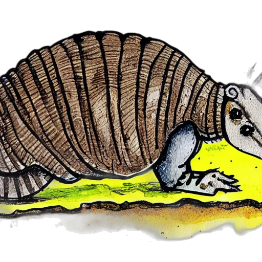 animal, creature, concept art, watercolor transparent PNG cut-out