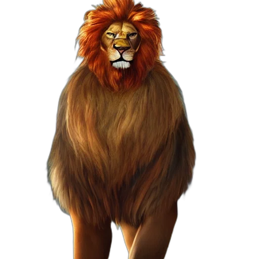 animal, crown, staff, creature transparent PNG cut-out