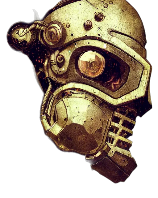 mask, robot, face, weapon transparent PNG cut-out
