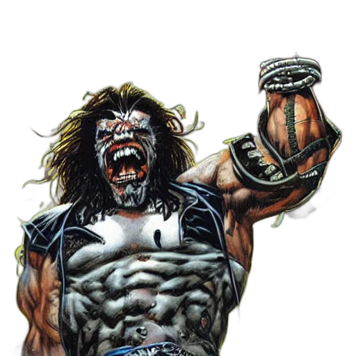 comic book art, concept art, photorealistic, fantasy art transparent PNG cut-out