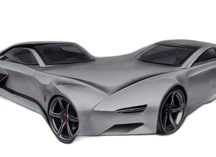 car, 3d render, photorealistic, concept art transparent PNG cut-out