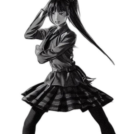 dress, weapon, jacket, staff transparent PNG cut-out