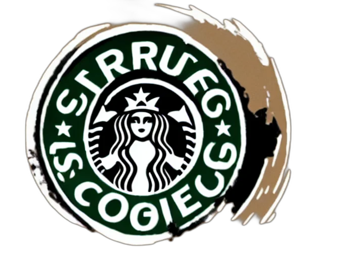 starbuck, logo, dirty, dog transparent PNG cut-out