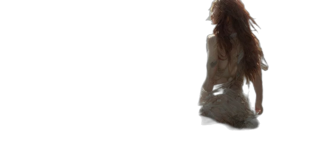 hair, creature, dress, animal transparent PNG cut-out