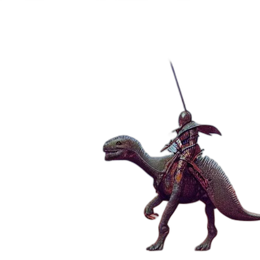 dragon, creature, animal, staff transparent PNG cut-out