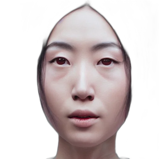 face, mask, robot, creature transparent PNG cut-out