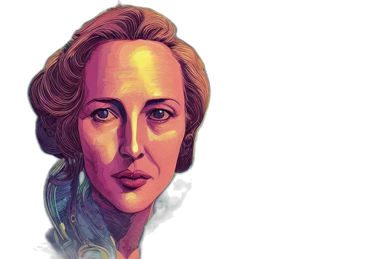 face, photorealistic, comic book art, oil painting transparent PNG cut-out