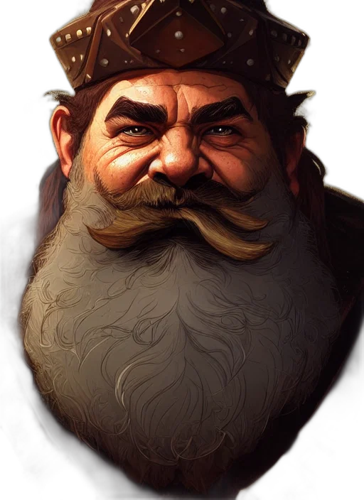 face, crown, staff, hat transparent PNG cut-out