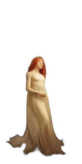 dress, jewelry, staff, concept art transparent PNG cut-out
