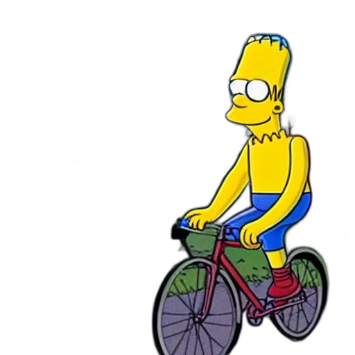pixel art, cartoon, concept art, homer transparent PNG cut-out