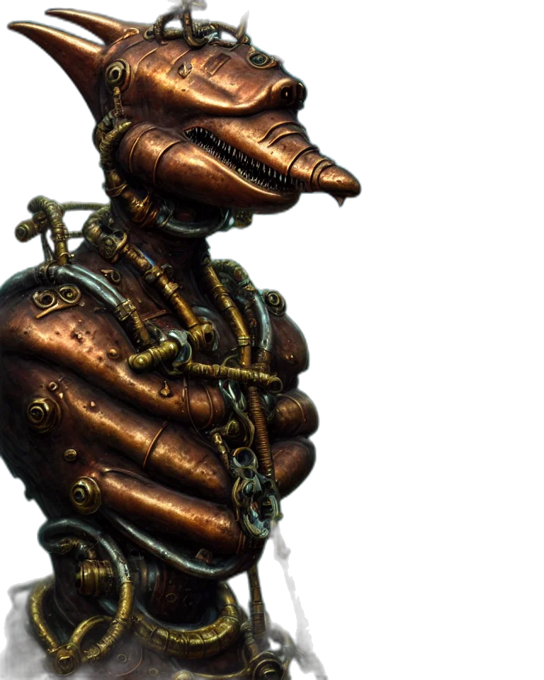 staff, robot, sword, mask transparent PNG cut-out