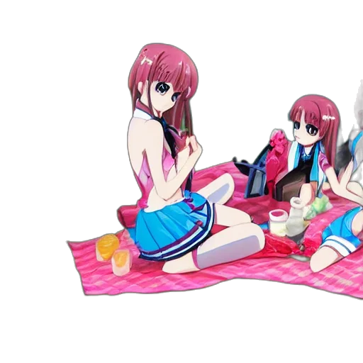 food, 3d render, concept art, anime transparent PNG cut-out