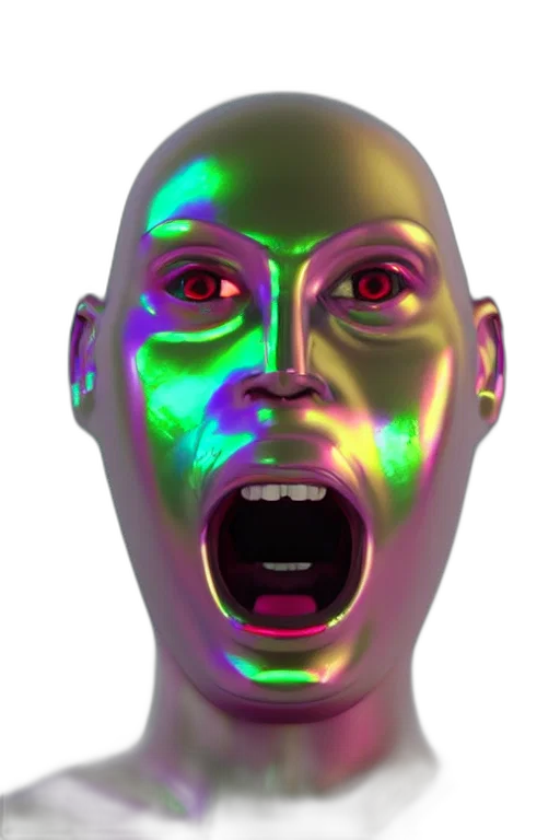 mask, face, robot, creature transparent PNG cut-out