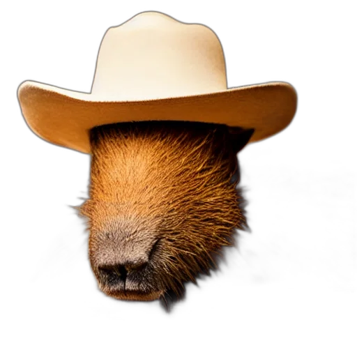 hat, animal, hair, creature transparent PNG cut-out