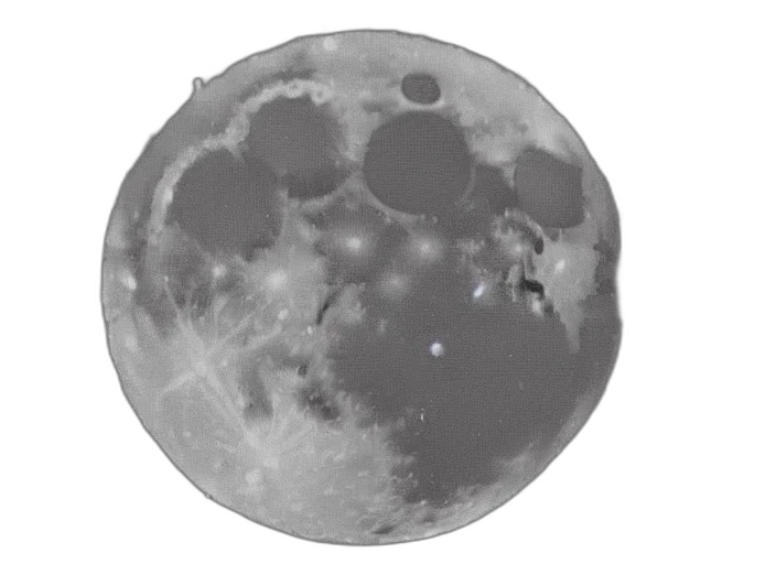 animal, face, outer space, vintage transparent PNG cut-out
