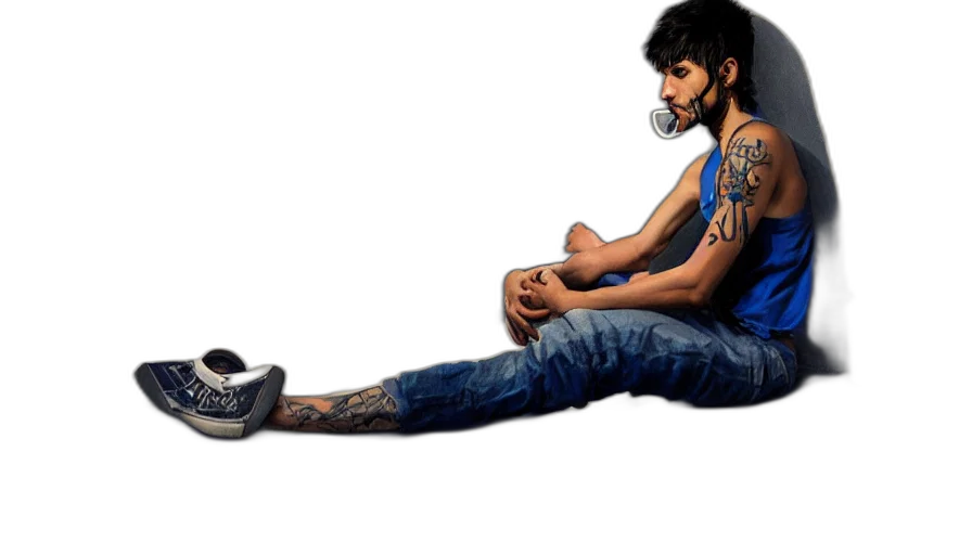 shoes, face, weapon, concept art transparent PNG cut-out