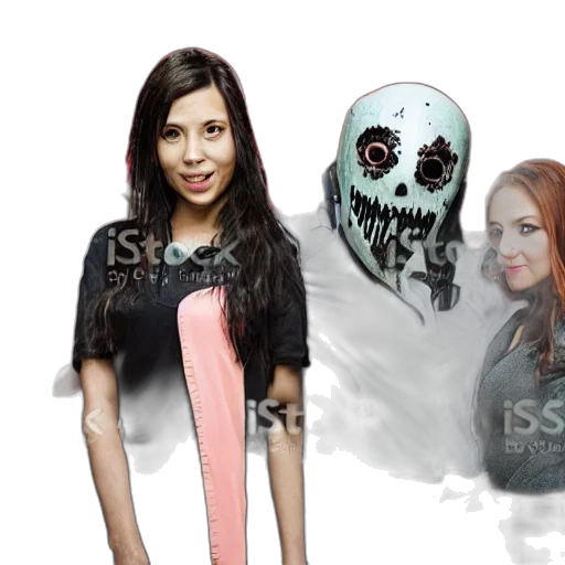 mask, concept art, photorealistic, cartoon transparent PNG cut-out