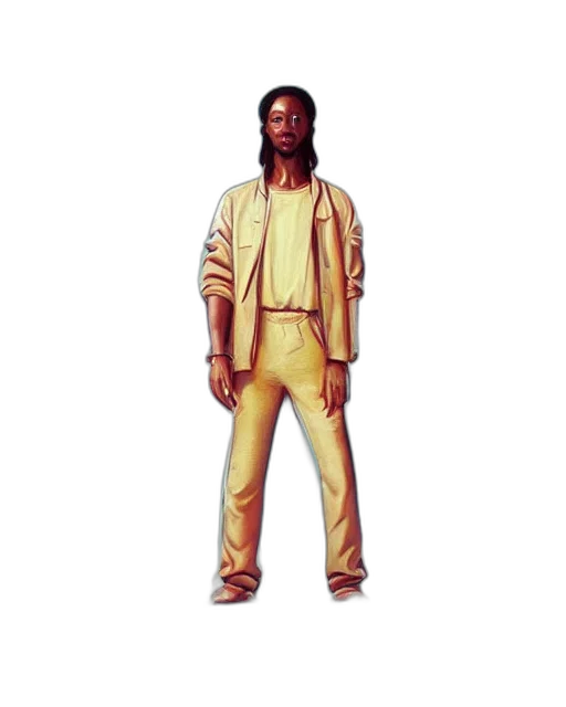 jacket, staff, concept art, pixel art transparent PNG cut-out