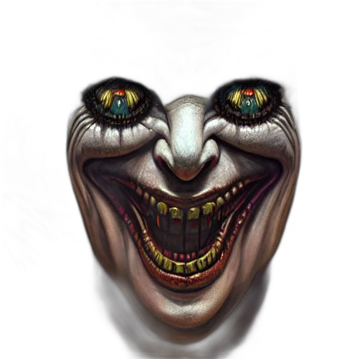 face, mask, creature, animal transparent PNG cut-out