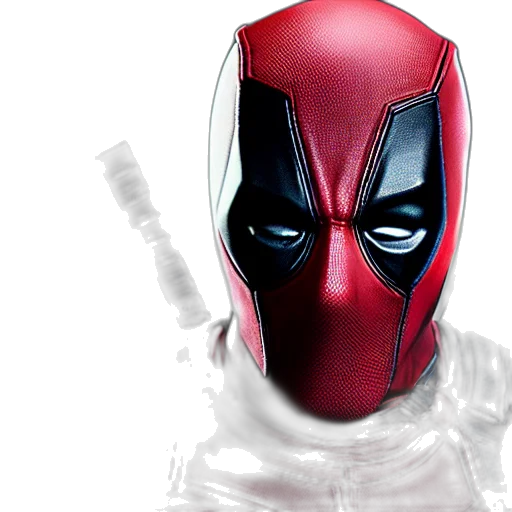mask, comic book art, 3d render, concept art transparent PNG cut-out