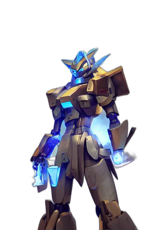 robot, weapon, staff, sword transparent PNG cut-out