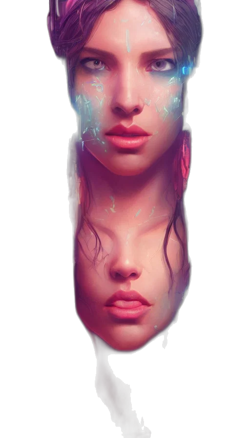 face, bottle, mask, dress transparent PNG cut-out