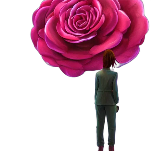 flower, umbrella, jacket, crown transparent PNG cut-out